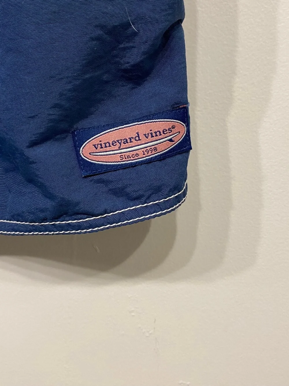 Vineyard‎ Vines Blue Nylon Unlined Swim Trunks Size 38